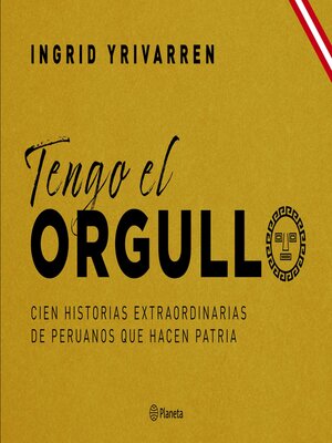 cover image of Tengo el orgullo